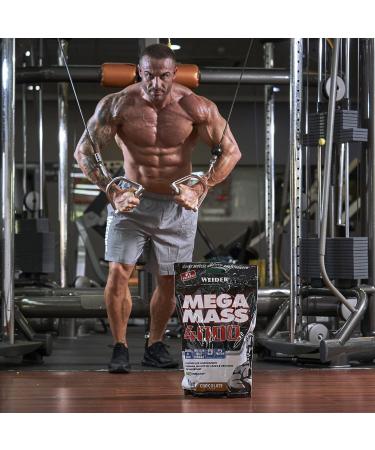 Weider Mega Mass 4000 Chocolate Flavor 4000g 69 Carbohydrates Enriched with vitamins and minerals With less sugar Halal - Buy Online on GoSupps.com