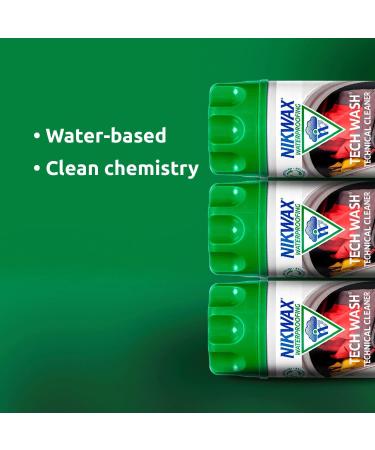 Nikwax Tech Wash Wash-In Cleaner - 1L - Buy Online on GoSupps.com