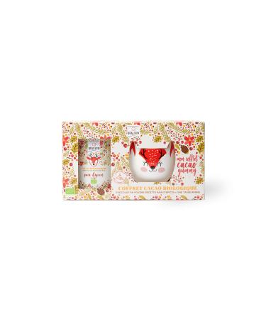YUMMY ORGANIC CHRISTMAS REINDEER COCOA SET