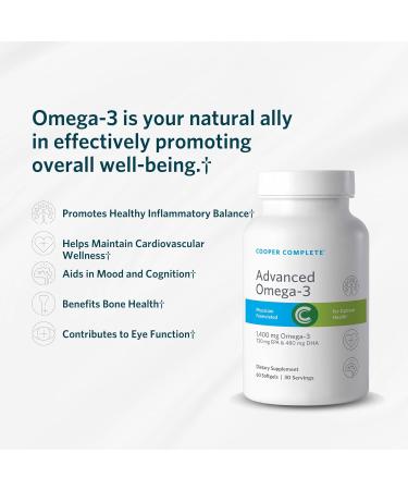 Cooper Complete - Original Multivitamin Iron Free and Advanced Omega-3 - Daily Multivitamin and Mineral Supplement Plus Fish Oil Supplement - 30 Day Supply - Buy Online on GoSupps.com