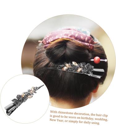 minkissy Hair Clips for Girls Hair Jewelry Girls Hair Accessories Vintage Hair Accessories Prom Hair Clips Hair Clips for Women Hair Clips Decoration Back of Head Metal Miss Crystal - Buy Online on GoSupps.com