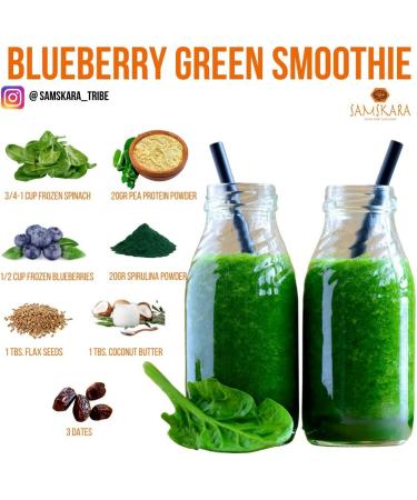  Samskara Samskara Organic Spirulina Powder | 63% Protein + 6% Leucine | Complete Nutrient Profile | Eco-Friendly Algae Rich in Minerals | 250g x 1 Pack - Ideal for Smoothies Tea Yogurt & - Buy Online on GoSupps.com