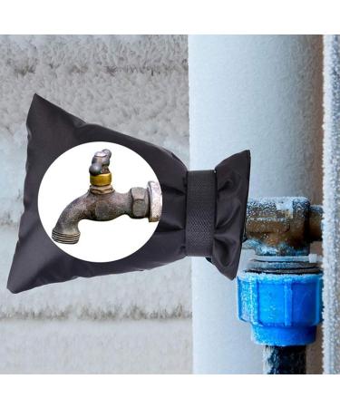 KAHDGSS Cold Resistant Outdoor Cover Winter Tap Cloth Anti-Freeze Protector Prevent Cracking In Harsh Winter Drawstring - Buy Online on GoSupps.com