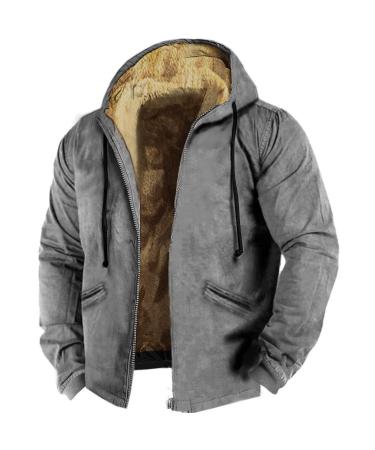 Hanxiulin coat plush jacket hoodie jacket oversize winter coat sweatshirt men basic hooded jacket windproof light outdoor casual fashion plush jacket coat winter jacket with hood