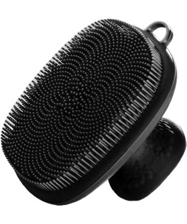 Silicone Face Scrubber Soft Face Brush Manual Facial Scrubber Exfoliator Waterproof Facial Cleansing Brush Non Slip Face Brush with Handle - Buy Online on GoSupps.com