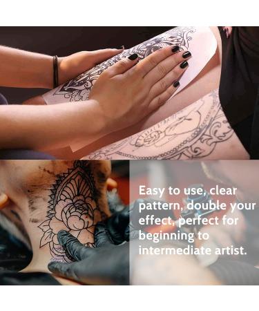 UPTATSUPPLY Tattoo Transfer Paper - 100 PCS 4-Layered Stencil Paper for Tattoo Transfer Kit - A4 Size Thermal Stencil Paper for Tattoo Supplies - Buy Online on GoSupps.com