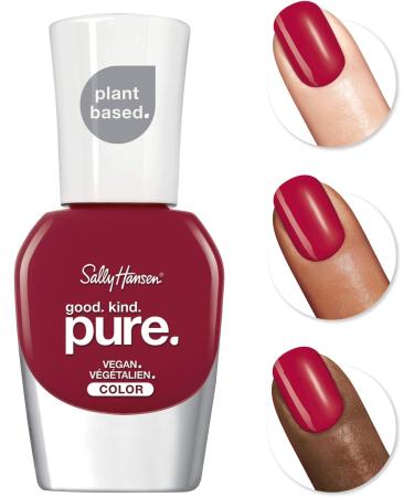 Sally Hansen Good Kind Pure Vegan Nail Polish Cherry Amore 10 ml - Buy Vegan Nail Polish Online - Buy Online on GoSupps.com