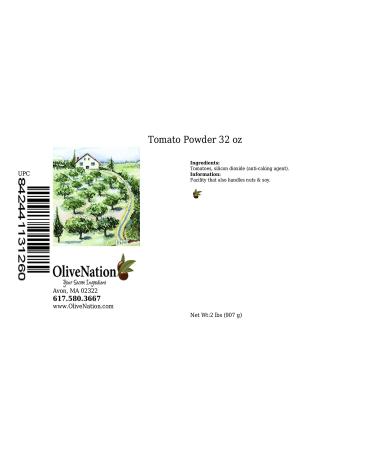 OliveNation Tomato Powder 32oz - Premium Quality | Natural Tomato Flavour - Buy Online on GoSupps.com