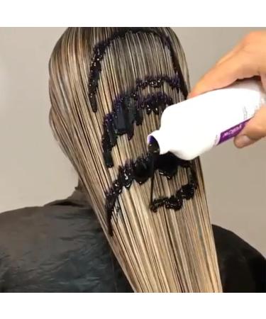 Buy Fanola No Yellow Silver-Gloss Shampoo & Mask Bundle | Anti-Yellow Tone for Brightened & Gray Hair | 350ml - Buy Online on GoSupps.com