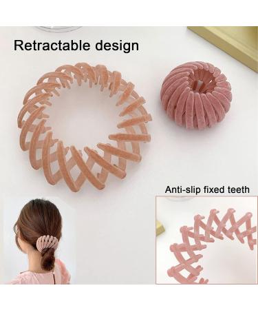 Bird Nest Hair Clip Set - 7 Vintage Expandable Ponytail Clips & Accessories for Women & Girls | Shop Now! - Buy Online on GoSupps.com