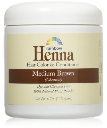 Henna (Persian) - Med Brown (Chestnut), 4 oz (pack of 2) 4 Ounce (Pack of 2)