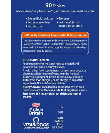 Vitabiotics Jointace Original 90 Count - Support Joint Health - Pack of 1 - Buy Online on GoSupps.com