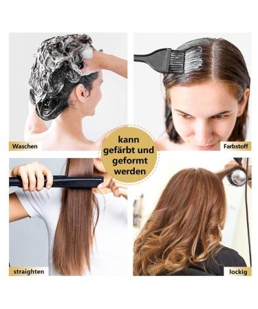 Yilite Tape Extensions Real Hair - 55cm Medium Brown 20 Pieces 50g - Invisible Silky Straight Skin Weft Tape-in Hair Extensions - Buy Online on GoSupps.com