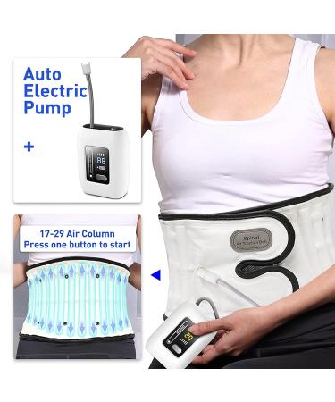 Buy Lumbar Fixed Belt | Self-Blown Hip Support with 5-Layer TPU - Relieve Herniated Pain & Reduce Waist Pressure - Buy Online on GoSupps.com