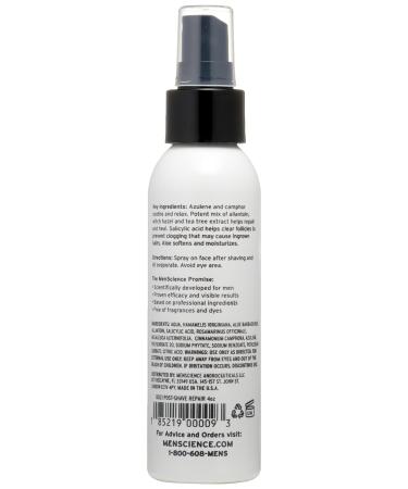 Buy MenScience Androceuticals Post Shave Repair - Alcohol & Oil Free 4 Fl Oz | International Shipping Available - Buy Online on GoSupps.com