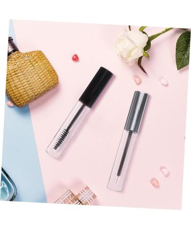 LALADEFIEE 12pcs 10ml Empty Mascara Tube Clear Mascara Tube Empty Mascara Bottle Empty Eyelash Tube Lash Wand - Buy Online on GoSupps.com