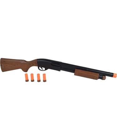 Sunny Days Pump Action Blaster with Realistic Sounds & Ejecting Shells | Cowboy Costume Toy for Kids - Maxx Action Wood Grain Blaster - Buy Online on GoSupps.com