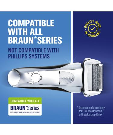 Buy Cleaning Fluid for Braun Clean & Renew - 2x 1L Cartridge Compatible | Best Eco-Friendly Cleaning Solution - Buy Online on GoSupps.com