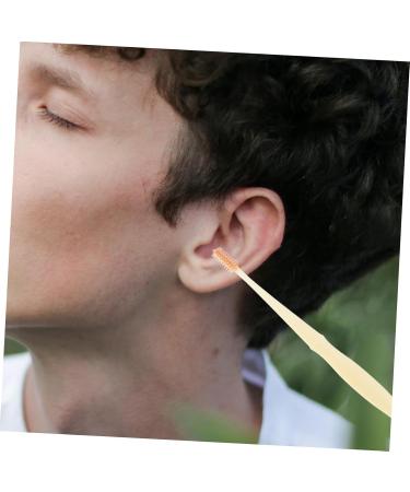 Ipetboom 1set Dual- Ear Wax Removal Tool Set Safe and Earpicks for Deep Cleaning and Material Household Ear Cleaning Kit Cream Yellow - Buy Online on GoSupps.com