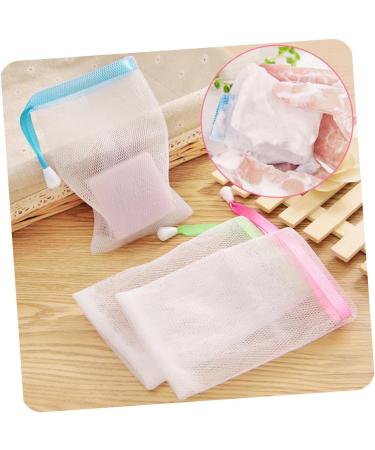 DOITOOL 1 Soap Saver Sack Soap Holder Bath Wipe Netting Soaps Foam Net Cleasing Milk Net Soap Saver Net Soap Saver for Shower Soap Pouch Printable M Assorted Color - Buy Online on GoSupps.com