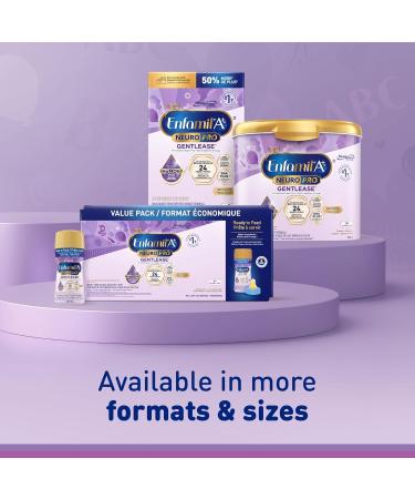 Enfamil A+ NeuroPro Gentlease Baby Formula Powder Tub with an expert recommended level of DHA* 0-12 months 553 g - Buy Online on GoSupps.com