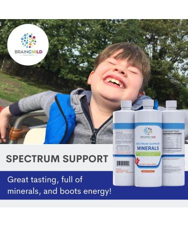 Brainchild Nutritionals Spectrum Support Minerals - 16 Oz. - Buy Online on GoSupps.com