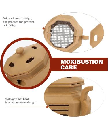 CLISPEED 2pcs Moxibustion Set - Portable Stainless Steel Cupping Tool for Cervical Spine Relief | International Shipping Available - Buy Online on GoSupps.com
