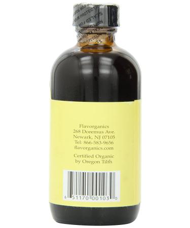 Flavorganics Vanilla Extract  4 Ounce - Buy Online on GoSupps.com