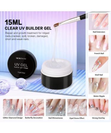 Morovan Acrylic Nail Kit - Complete Professional Acrylic Nail Set for Beginners | DIY Glitter Nail Extension Starter Kit - Buy Online on GoSupps.com