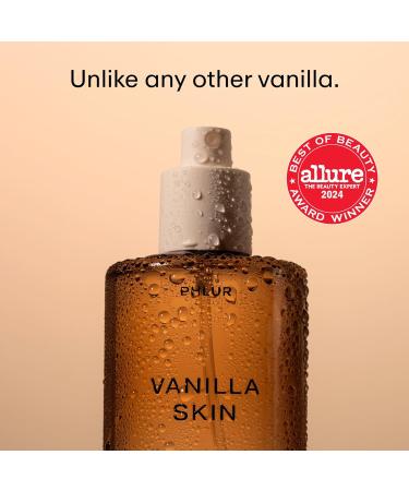PHLUR Vanilla Skin Body Mist - Hair & Body Mist for Women & Men Fragrance - Vanilla Body Spray with Pink Pepper Cashmere Wood & Sandalwood (8 Fl Oz) - Buy Online on GoSupps.com