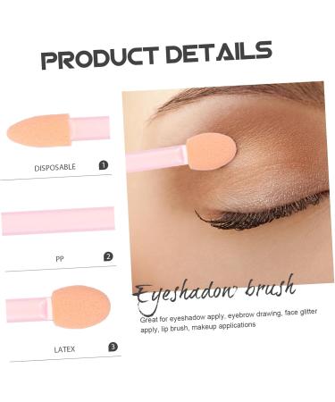 WOONEKY 24pcs Eye Shadow Applicator Foam Eyeshadow Brush Cosmetic Eyeshadow Sponge Eyeshadow Paint Brush - Buy Online on GoSupps.com