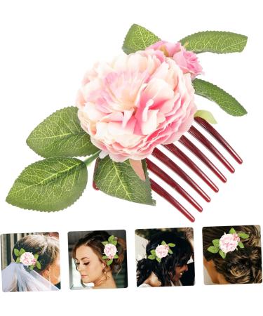 Housoutil Side Hair Combs Hair Comb Clips Versatile Hair Accessory Daily Wear Hair Accessory Hair Pin Hair Clip Flowers for Hair Decorative Hair Combs Side Combs for Women Thick Hair Fashion - Buy Online on GoSupps.com