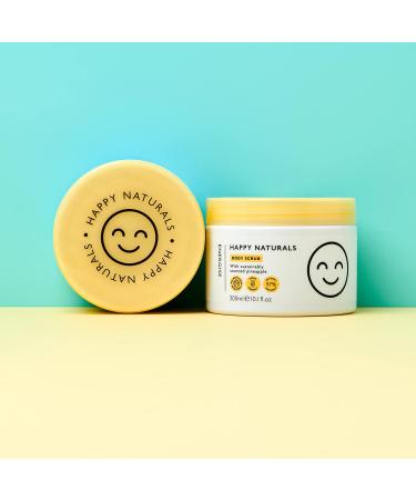 Happy Naturals Energizing Body Scrub 300 ml - Revitalize & Refresh Your Skin | Shop Internationally - Buy Online on GoSupps.com
