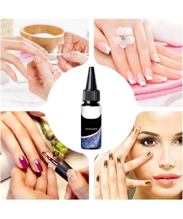 Clear Gel Nail Polish | 30ml Adhesive Manicure Glue Mixable Nail Gel For Salon Practical Projects Parties and Home Manicures - Buy Online on GoSupps.com