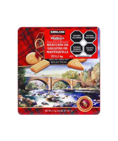 Kirkland Walkers Pure Butter Premium Shortbread Selection Scottish 4.6 LB