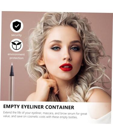 Ipetboom 5pcs Eyeliner Empty Eyeliner Pencil Eyelash Growth Liquid Tube Refillable Tubes Lip Gloss Tube - Buy Online on GoSupps.com