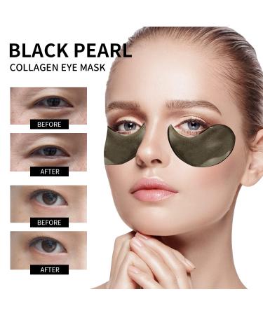Black Pearl Under Eye Flaps - Multi-Effect Collagen Eye Mask for Dark Circles Bags and Fine Lines - 60 Pcs Anti-Aging Gel Pads - Buy Online on GoSupps.com