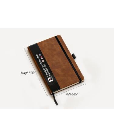 Rico Industries NFL Green Bay Packers Brown Laser Engraved Small Notepad Jounral/Notepad 8.25" x 5.25"- Office Accessory - Buy Online on GoSupps.com
