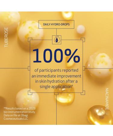 Obagi Medical Ultimate Hydration Duo with Daily Hydro Drops Facial Serum & Daily Hydro Drops Eye Gel Cream Deeply Hydrate & Reduce the Appearance of Dark Circles & Puffiness - Buy Online on GoSupps.com