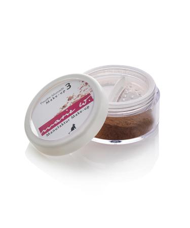 Marie W. - Make Up Powder No. 3 rich powder make-up for medium complexion - vegan natural cosmetics - 5 g - Buy Online on GoSupps.com