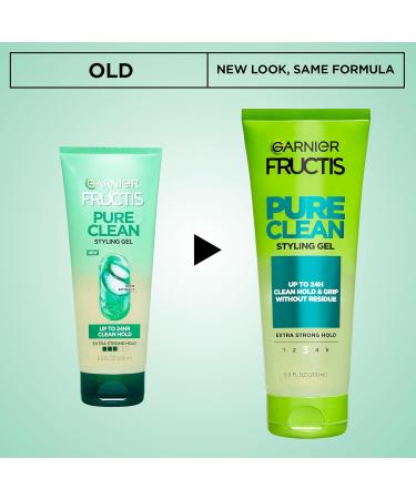 Garnier Fructis Style Pure Clean Styling Gel 6.8 oz - Natural Hold for Hair - Buy Online on GoSupps.com