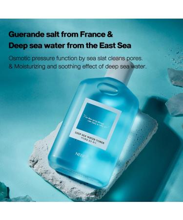 NEER G Deep Sea Water Toner 8.4 Fl Oz - Hydrating & Calming pH5.5 Non-Alcoholic Fragrance-Free for All Skin Types - Refines Pores & Removes Dead Skin Cells - Buy Online on GoSupps.com