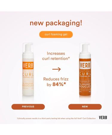 VERB Curl Foaming Gel 6.7 Fl Oz - Best International Shipping - Enhance Your Curls - Buy Online on GoSupps.com