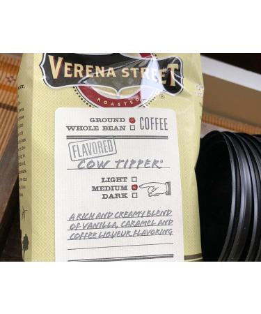 Verena Street Cow Tipper Medium Roast Ground Coffee - 12 oz (340 g) | Flavorful & Fresh - Buy Online on GoSupps.com