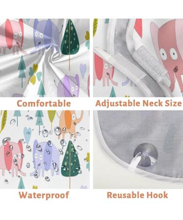 Elephants Tree Beard Bib Apron - Non-Stick Waterproof Hair Catcher for Men | Perfect Grooming Cape & Gift Idea - Buy Online on GoSupps.com