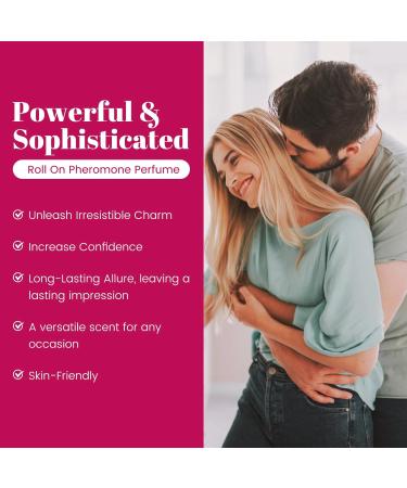 Aeshory Pheromone Perfumes for Women - 2 Pcs Rollerball Perfume Roll-On Travel Perfume Long-Lasting Pheromone-Infused Essential Oil (Floral & Fresh) - Buy Online on GoSupps.com