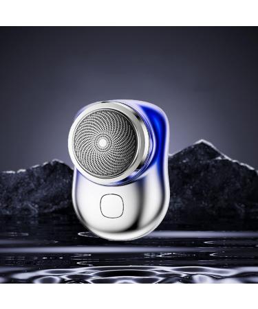 Men's Beard Trimmer - Cordless Rechargeable Mustache Clipper & Portable Electric Body Trimmer | Perfect Gift for Him (Blue - Buy Online on GoSupps.com