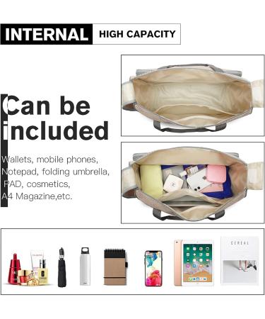 Buy Miss Lulu 5-Set Baby Diaper Bag - Light Green - Stylish & Functional Mother Handbag with Shoulder Bag & Bottle Holder - Buy Online on GoSupps.com