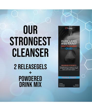 Puriclean Instant Duo-max Cleanser - 20x Stronger & Faster Detox Solution with Double Active Ingredients - Buy Online on GoSupps.com