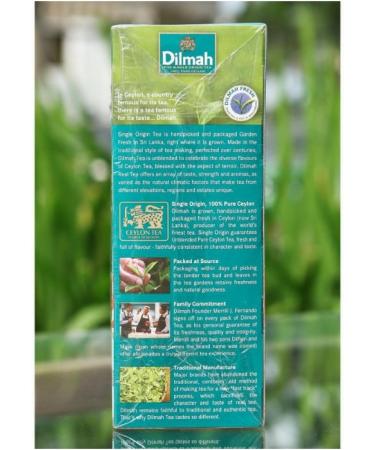 Dilmah Single Origin Pure Ceylon Black Tea - 100 Individually Wrapped Tea Bags - 200g Net 7.05oz - Buy Online on GoSupps.com